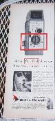  Advertisement, 1956 Bell and Howell Movie Camera Life Magazine Advertisement