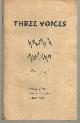  Byrne, Donald; Philip Billings and Arthur Ford, Three Voices