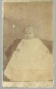  Photograph, Baby in Christening Gown Cabinet Card