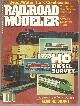  Railroad Modeler, Railroad Modeler Magazine January 1978
