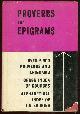 , Book of Proverbs and Epigrams
