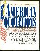 0517073617 Carruth, Gorton and Eugene Ehrlich editors, American Quotations More Than 8,000 Quotations Arranged Under 264 Subject Categories