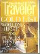  Conde Nast, Conde Nast Traveler Magazine January 2006 Gold List