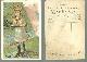  Advertisement, Victorian Trade Card for Lautz Bros. Marseilles White Soap with Young Girl