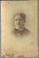  Photograph, Cabinet Card of Lady from New York City