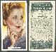  Advertisement, Vintage Ardath Cigarette Card with Diana Wynyard