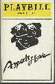  Playbill, Aspects of Love, Broadhurst Theatre, December 1990