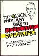  Carnegie, Dale, Quick and Easy Way to Effective Speaking