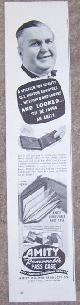  Advertisement, 1944 Amity Billfolds Pass Case Magazine Advertisement