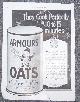  Advertisement, 1921 Ladies Home Journal Armour's Rolled Oats Magazine Advertisement