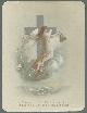  Advertisement, Victorian Easter Card with Silver Cross and Angel