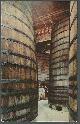  Postcard, Redwood Storage Tanks in Cellars of the Italian Swiss Colony Winery