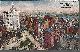  Postcard, Bird's Eye View of East Side from Woolworth Tower, New York City, New York