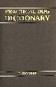 0907293034 KIDD, KATHY [EDITOR], Practical Dog Dictionary