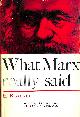  ACTON, H.B., What Marx Really Said.