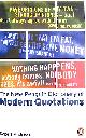 0141011823 ANDREWS, ROBERT; KATE, HUGHES [EDITOR], The New Penguin Dictionary of Modern Quotations