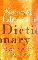 184354296X LYNCH, JACK, Samuel Johnson's Dictionary