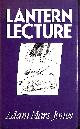 0571118135 MARS-JONES, ADAM, Lantern Lecture and Other Stories