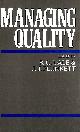 086003657X B G DALE, J J PLUNKETT (EDS), Managing Quality