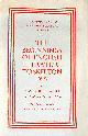  W L RENWICK AND HAROLD ORTON, The Beginnings of English Literature to Skelton - 1509