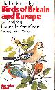 0600314111 BRUUN, BERTEL, Guide to Birds of Britain and Europe