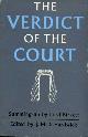  HARDWICK, MICHAEL (EDITOR), The Verdict of the Court