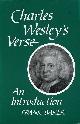 0716204460 BAKER, FRANK, Charles Wesley's Verse
