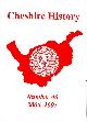  MATTHEWS, STEPHEN, Cheshire History 2006-2007 : Number 46