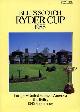  SIMMS, GEORGE (EDITOR), Ryder Cup 1985