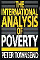 0745013759 TOWNSEND, PETER, The International Analysis of Poverty (Signed By Author)