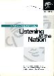 1901356019 SMITH, PATTEN; TURNER, RACHEL, Listening to the Nation: National Communication Survey