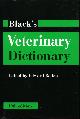 0713644001 BODEN, EDWARD (EDITOR), Black's Veterinary Dictionary (Reference)