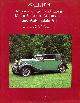  SOTHEBY'S, Sotheby's : Important Early and Classic Motor Vehicles Automobilia and Automobile Art. (30th November 1987)