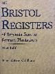  Coldham, Peter Wilson, The Bristol registers of servants sent to foreign plantations 1654-1686.