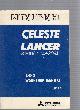  , Mitsubishi Celeste Lancer, Station Wagon, 1980. Workshop Manual.