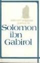  Gabirol Solomon ibn, Selected Religious Poems of Solomon ibn Gabirol, Hebrew text with English translation. 