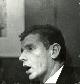  Reve, Gerard, Zwart-wit foto van pratende Reve.