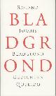  Jooris, Roland, Bladgrond. Gedichten.
