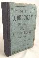  Mac Arthur and Wilson, Mac Arthur & Wilson's Troy City Directory, for the Years 1853-4