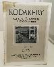  EASTMAN KODAK CO., Kodakery a Magazine for Amateur Photographers (October 1918)