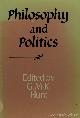 HUNT, G.M.K., (ED.), Philosophy and politics.