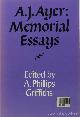  AYER, A.J., GRIFFITHS, A.P., (ED.), Memorial essays..