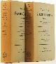  PLUMMER, C., (ED.), Two of the Saxon chronicles. Parallel with supplementary extracts from the others. A revised text edited with introduction, notes, appendices and glossary by Charles Plummer on the basis of an edition of John Earl. 2 volumes.