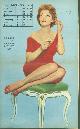  n.n., (SMALL POSTER / PIN-UP) Piccolo Kalender - 1959 December- Claire Kelly
