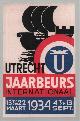  n.n, Jaarbeurs 1934 jaarkalender 6,5x10 Cm