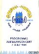  Diverse auteurs, 1896 - 1996 Crescendo Muiden 100 jaar muziek. Programma jubileumconsert 2 juni 1996