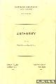  Adelmann, Frederic J. (edited by), Boston College Studies in Philosophy, volume III: Authority