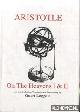  Aristotle & Stuart Leggatt (with an introduction, translation and commentary by), Aristotle: On the Heavens I & II