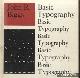  Biggs, John R., Basic Typography