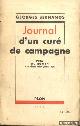  Bernanos, Georges, Journal d'un cure de campagne